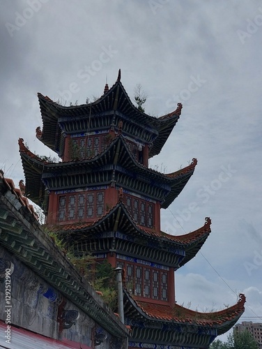 Pagoda ancient architecture old China building