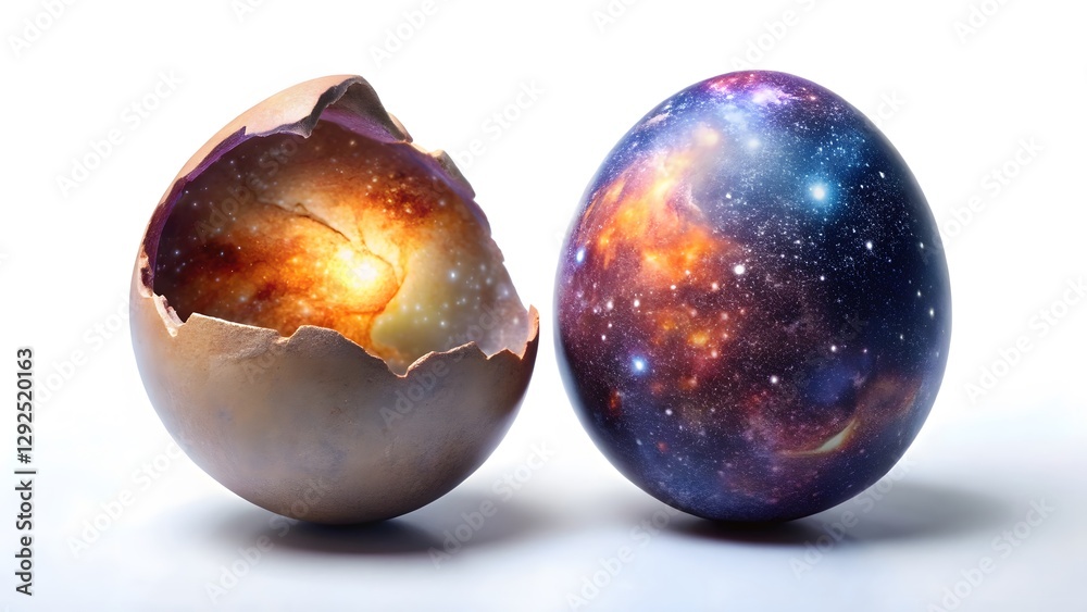 Fototapeta premium Cosmic Egg Creation