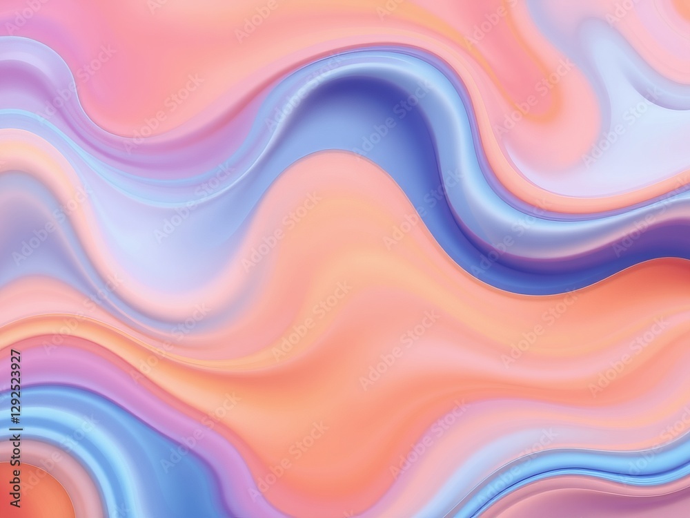 Obraz premium Vibrant Abstract Background with Colorful Fluid Patterns Creating a Dynamic and Energetic Visual Experience