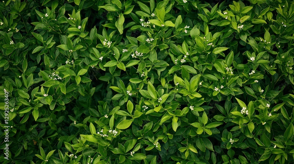 A wild, overgrown shrub with small flowers blooming on its branches A wild, overgrown shrub with small flowers blooming on its branches