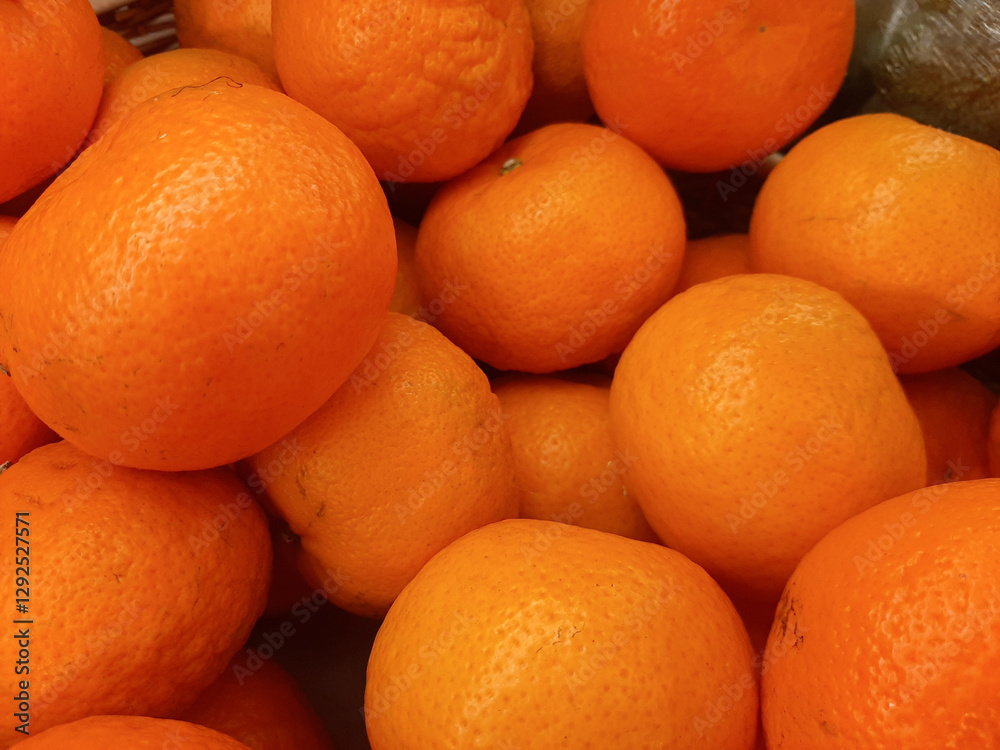 fresh orange fruit as background, top view fresh orange fruit as background, top view