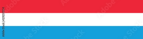 Luxembourg flag long banner digital vector illustration Free Download Luxembourg flag long banner digital vector illustration - GFXLoad