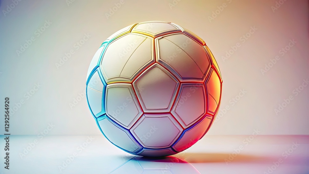 Fototapeta premium Soccer Ball Outline, Football Graphic, Ball Design, Sport Illustration, Soccer Clipart, Field Game Image, Sports Ball Outline