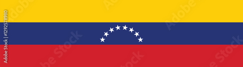 Free Download Venezuela flag long banner digital vector illustration - GFXLoad