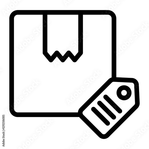 label Line Icon