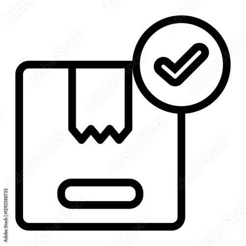 checkmark Line Icon