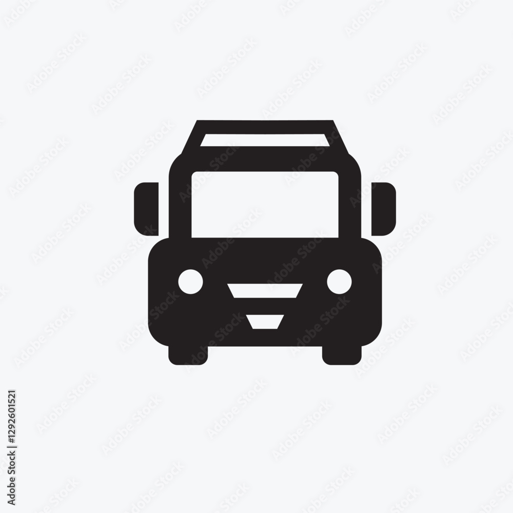 Bus Icon, Simple and Modern Design Bus Icon, Simple and Modern Design