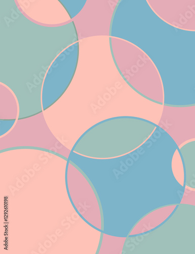 Wallpaper Mural Abstract background with wavy lines. Banner and cover for your design. Torontodigital.ca