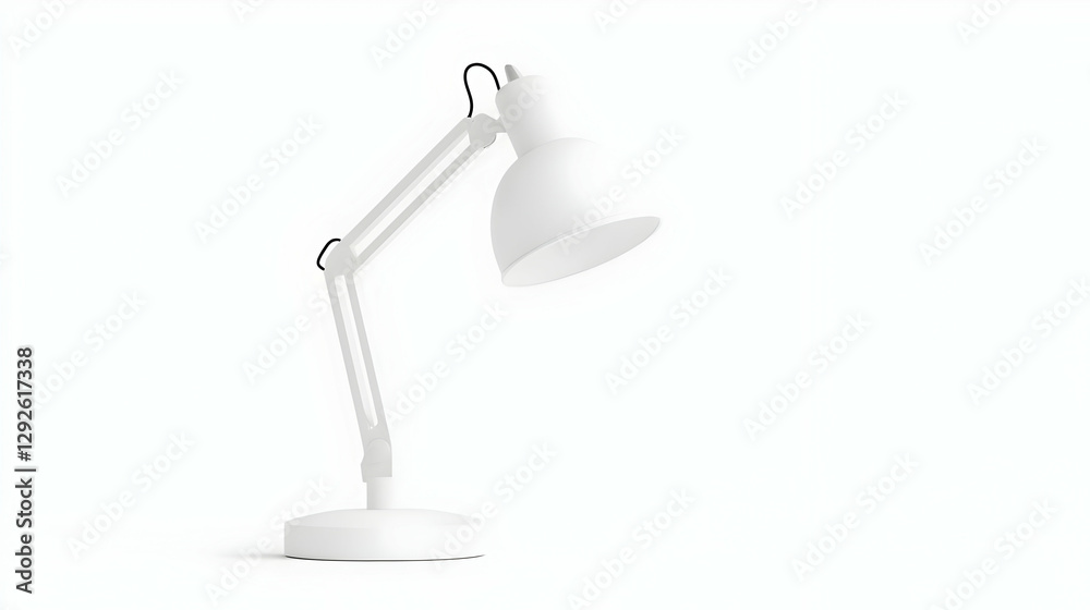 Elegant White Desk Lamp for Modern Workspace and Interior Design Elegant White Desk Lamp for Modern Workspace and Interior Design