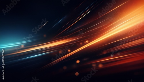 黒背景にライトリークの背景素材