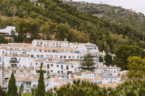 Quadro su tela Spain Mijas