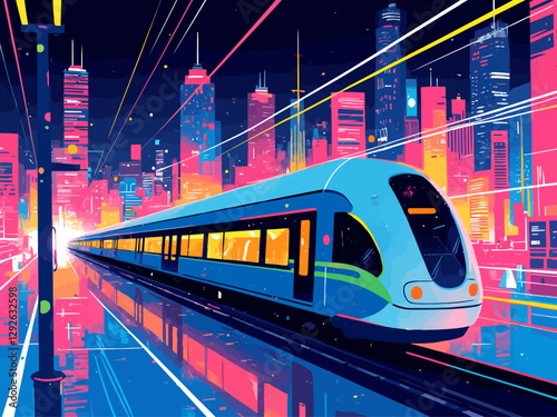  game art monorail train