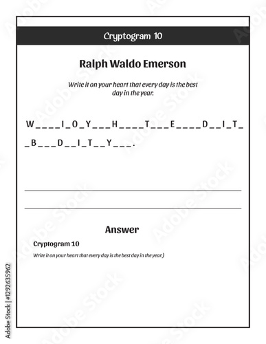 Cryptogram 10