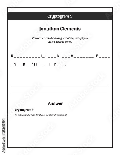 Cryptogram 9
