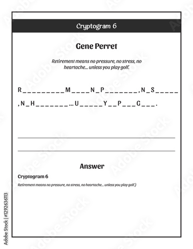 Cryptogram 6