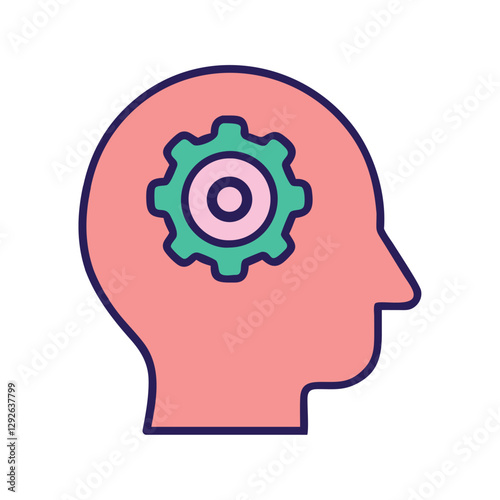 Wallpaper Mural Mental Health Cognitive Process Icon Torontodigital.ca