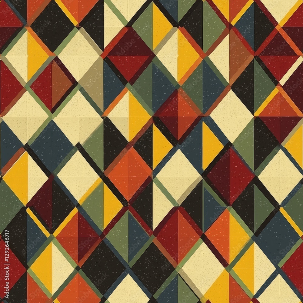 Colorful pattern featuring a harmonious blend of many different colors creating a vibrant design Colorful pattern featuring a harmonious blend of many different colors creating a vibrant design