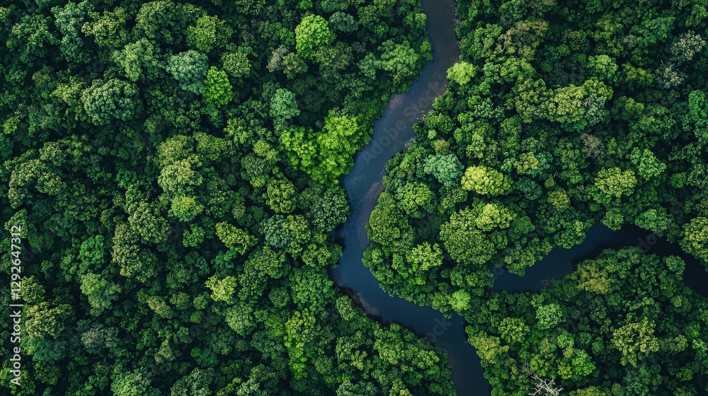 drone view of a winding river through a lush landscape drone view of a winding river through a lush landscape