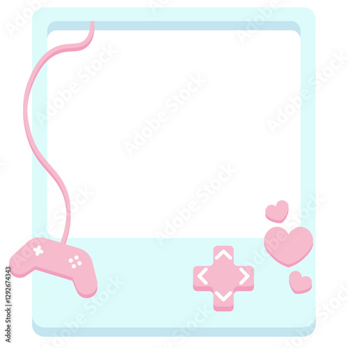 Cute Game Console Frame