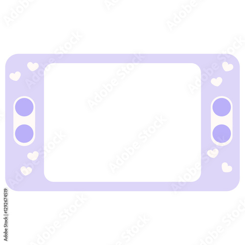 Cute Game Console Frame