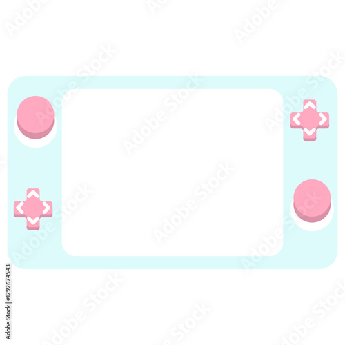 Cute Game Console Frame