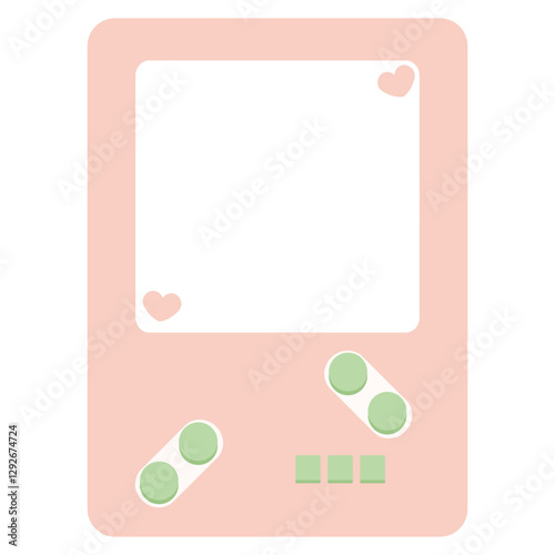 Cute Game Console Frame