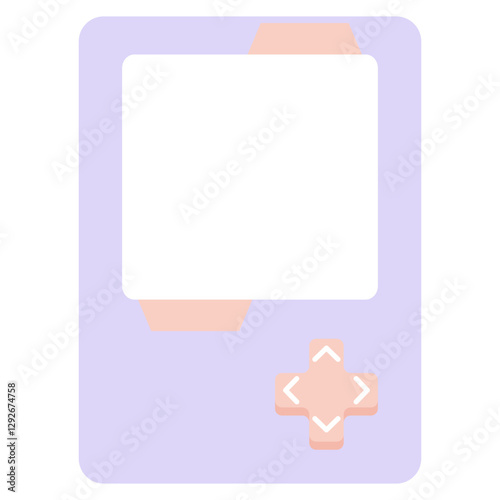 Cute Game Console Frame