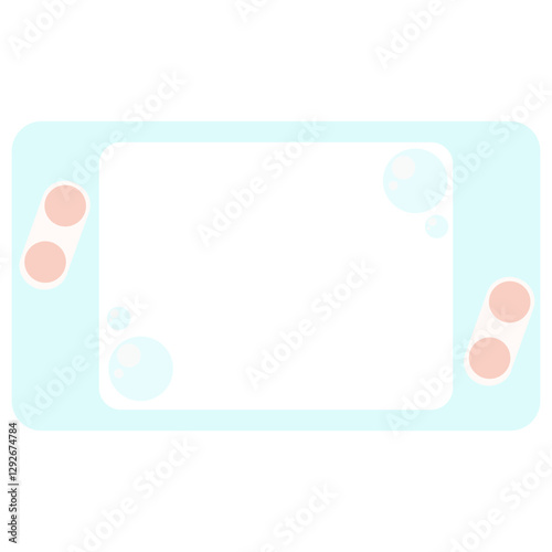 Cute Game Console Frame
