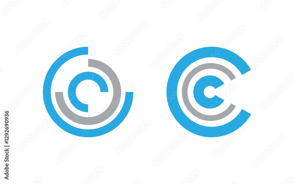 Digital Circuit Modern icon Logo Template design Digital Circuit Modern icon Logo Template design