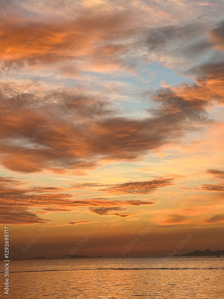Beautiful sky on Koh Samui Beautiful sky on Koh Samui