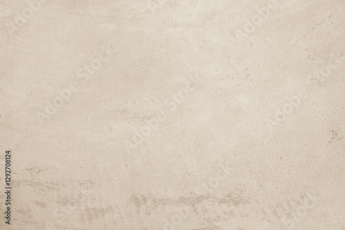 Colour old concrete wall texture background. Close up retro plain cream color cement wall background texture. Design paper vintage parchment element.