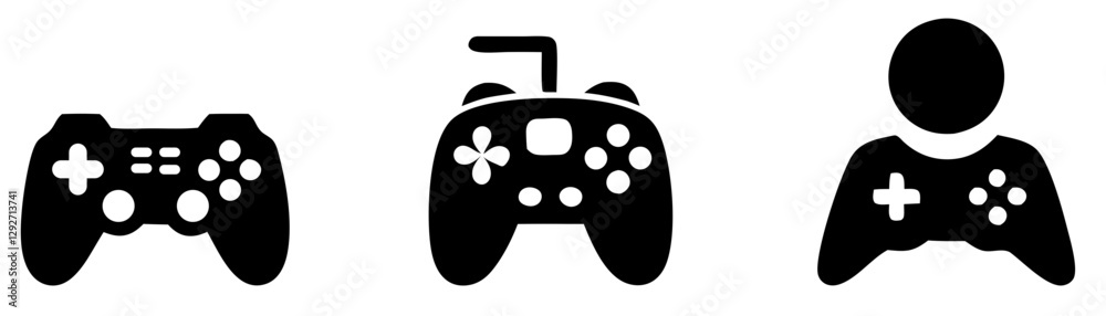 Gaming controller icon. Gamepad vector. game controller vector Gaming controller icon. Gamepad vector. game controller vector