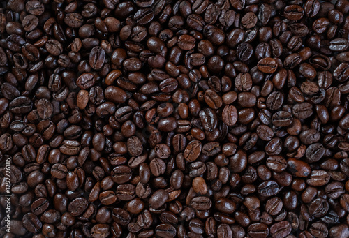 Background coffee bean  Lots of roasted. 