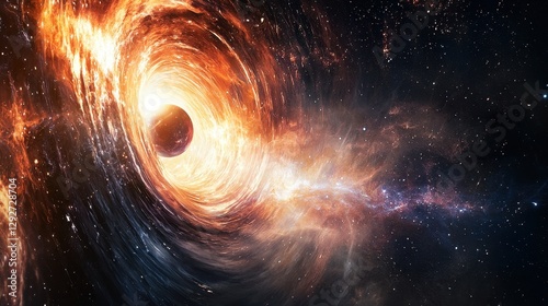 A cosmic energy storm bends planetary orbits forming surreal waves of gravitational light
