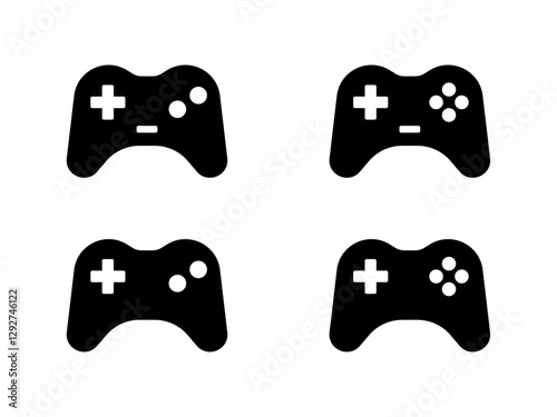 ゲームコントローラーアイコンセット