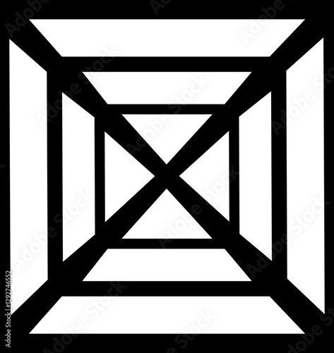 Air vent black glyph icon. Hvac system. Wall cover Fresh air delivery. Home ventilation. Room temperature. Silhouette symbols on white space. Solid pictogram. Vector isolated on transparent background