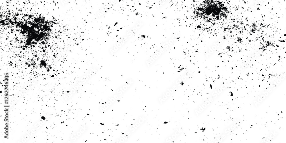 Fototapeta premium Distress Overlay grunge texture, Abstract texture dust particle and dust grainy scratches and stains grunge effect, old and grainy sketch abstract to Create Distressed overlay grunge texture.