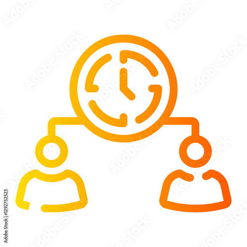 hierarchy Line Gradient Icon
