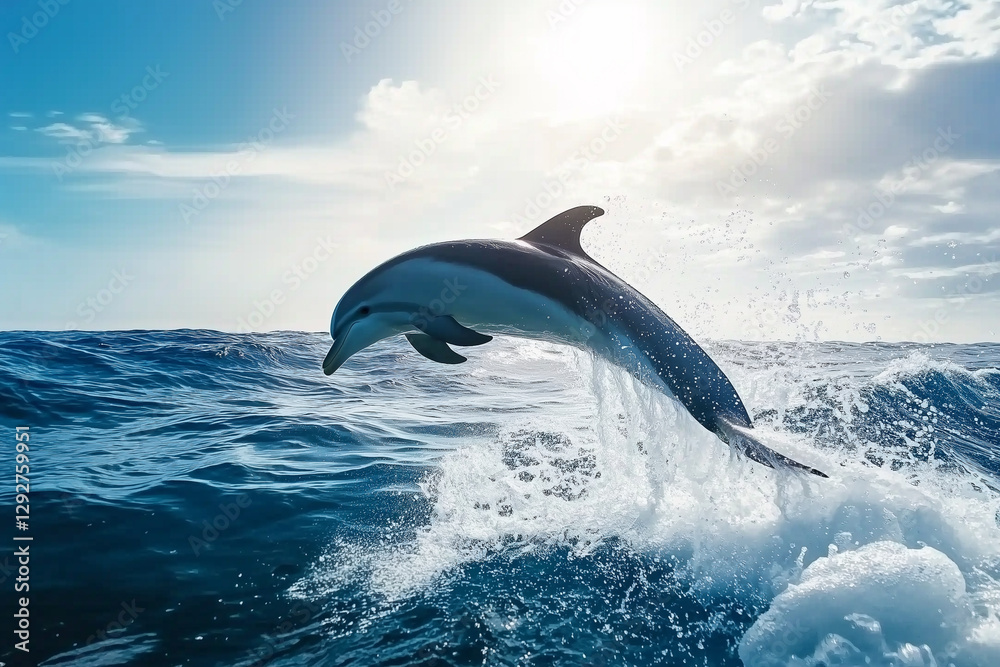 Obraz premium whale animal portrait