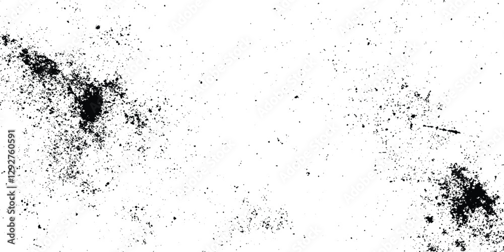 Fototapeta premium dusty and scratched grainy and grunge distressed overlay texture, old and grainy scratched dusty overlay texture, Overlay Distress grain monochrome grunge texture with spots and stains.