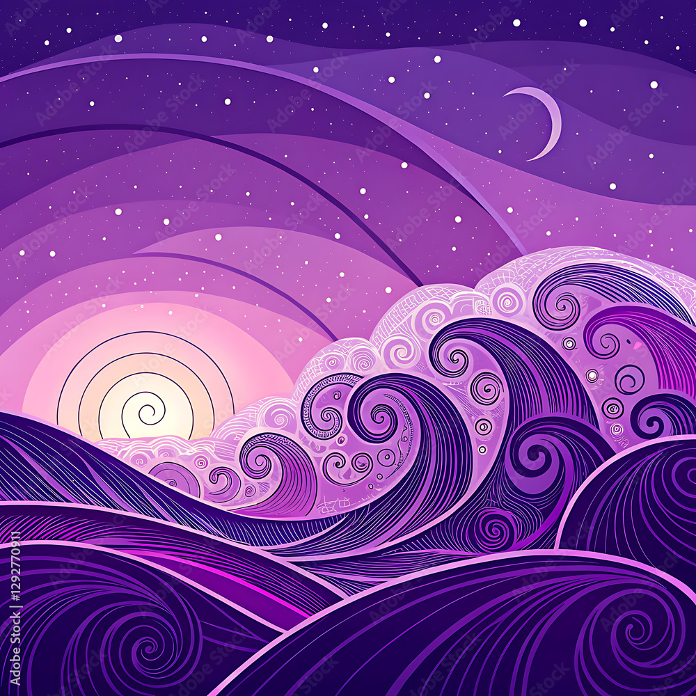 abstract background with stars abstract background with stars