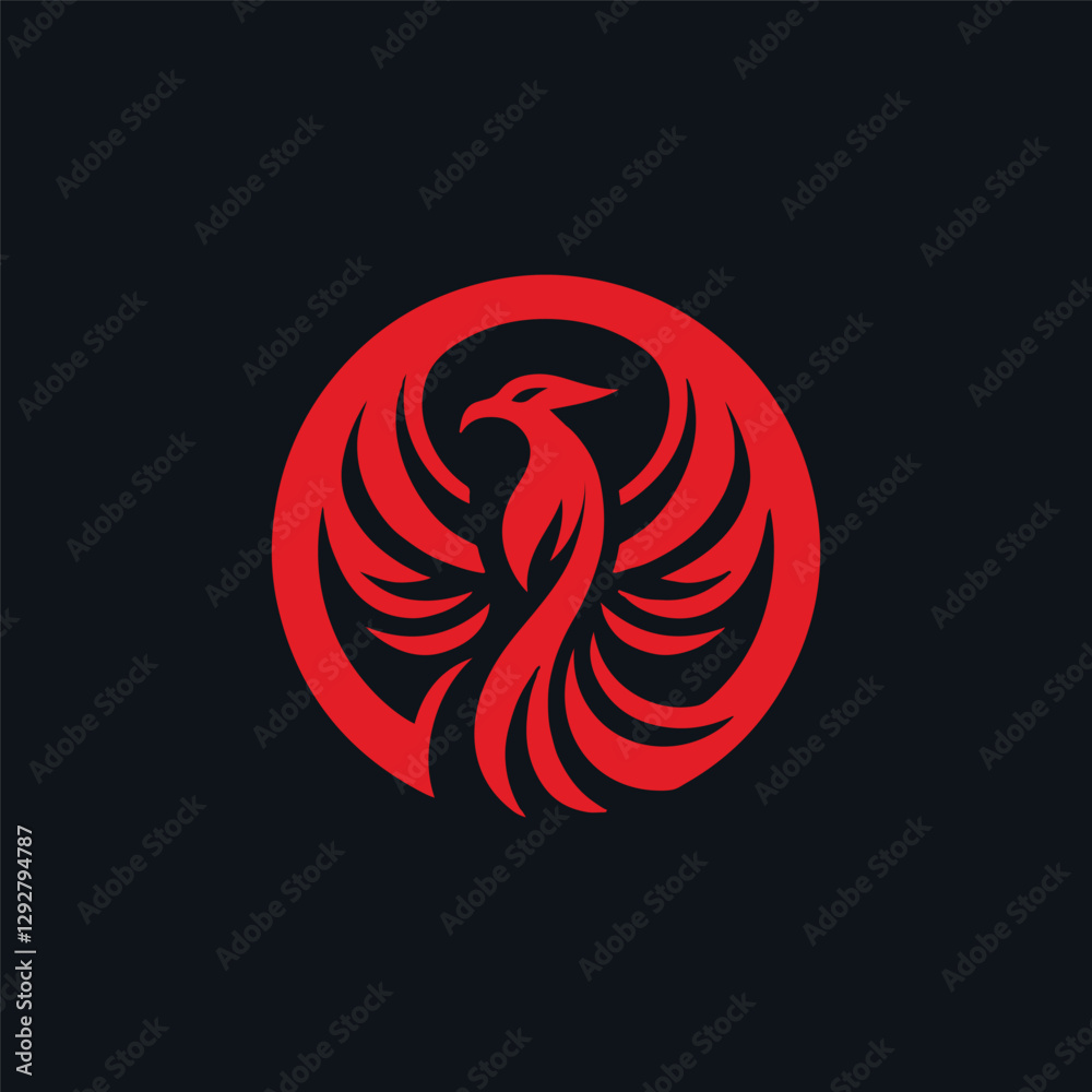 Obraz premium Phoenix symbol logo