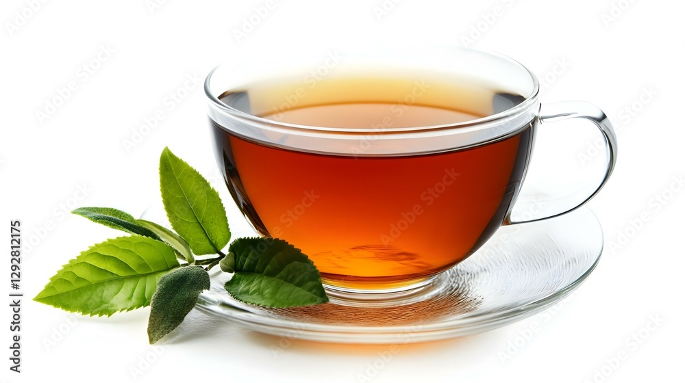 darjeeling supreme tea isolated on white background darjeeling supreme tea isolated on white background