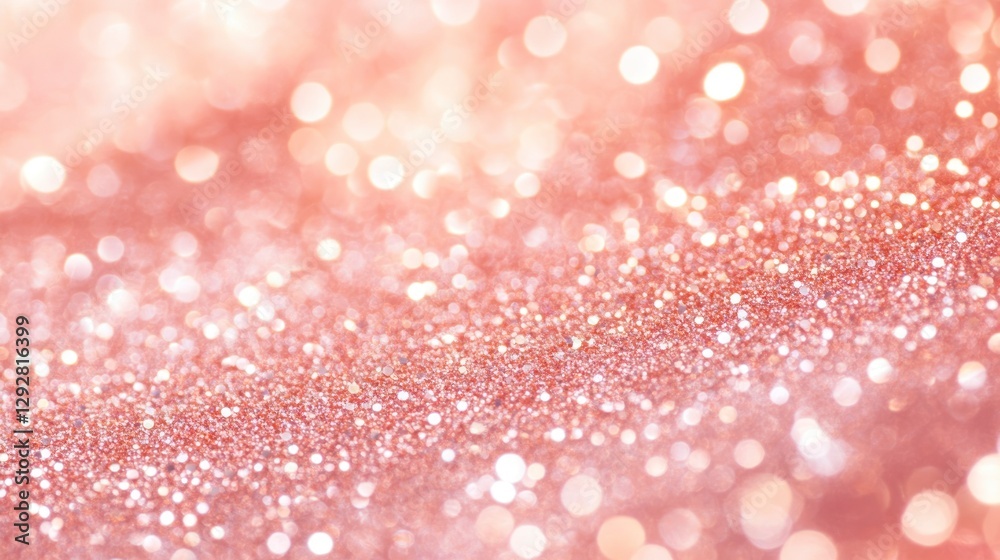 Peach-colored pink glitter background with shiny sparkles for elegant design or texture, glitter rose gold background presentation design mockup with space for text Peach-colored pink glitter background with shiny sparkles for elegant design or texture, glitter rose gold background presentation design mockup with space for text