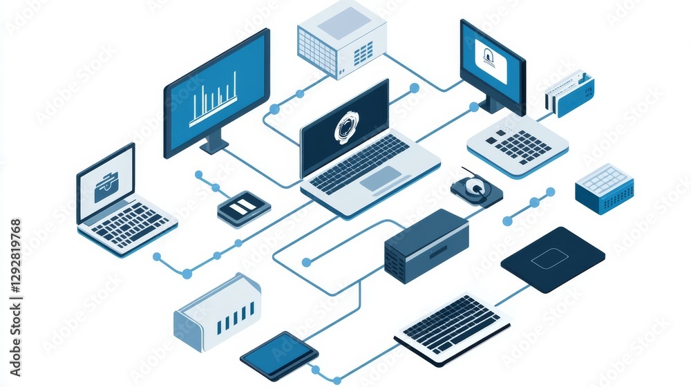 Technology connects computers and devices worldwide, forming a vast network. Technology connects computers and devices worldwide, forming a vast network.