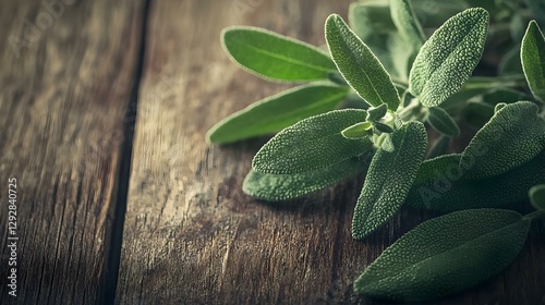 Sage herbal tea or decoction with fresh herb