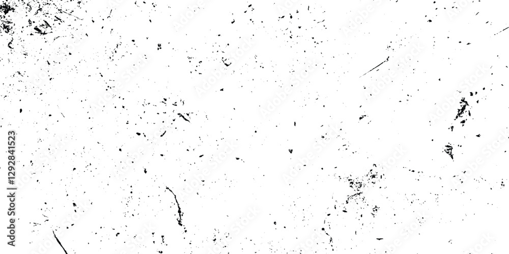 overlay texture of grainy grunge surface, Dirt messy splash overlay and Black and white Dusty scratched grunge texture, abstract dotted black particles is arranging randomly on white background. overlay texture of grainy grunge surface, Dirt messy splash overlay and Black and white Dusty scratched grunge texture, abstract dotted black particles is arranging randomly on white background.
