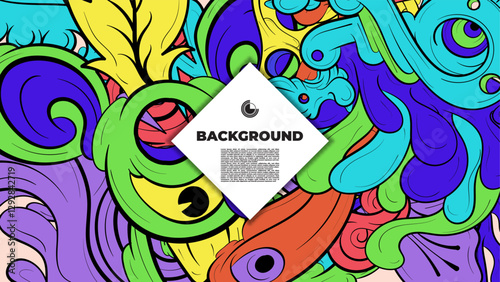 Wallpaper Mural Abstract Colorful Backgrounds with Placeholder Text for Web Design, Landing Pages, Social Media, and Print – Creative Stock Assets for Digital Use Torontodigital.ca