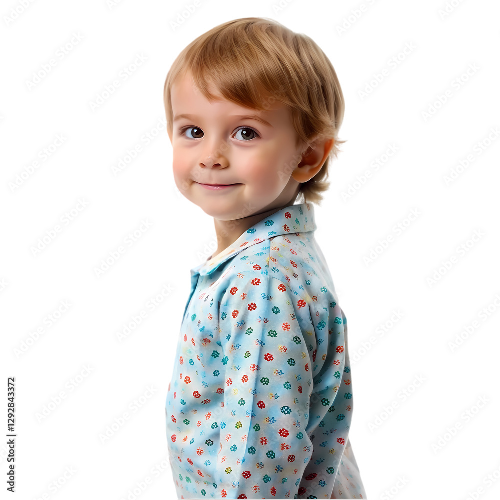 Cute Toddler Boy in Pajamas on transparent background Cute Toddler Boy in Pajamas on transparent background