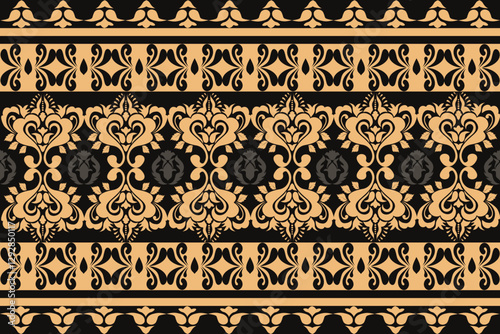 Wallpaper Mural Luxury Damask Pattern – Elegant Ornate Design for High-End Interiors and Fashion Indulge in timeless sophistication with this exquisite damask pattern, meticulously crafted Torontodigital.ca